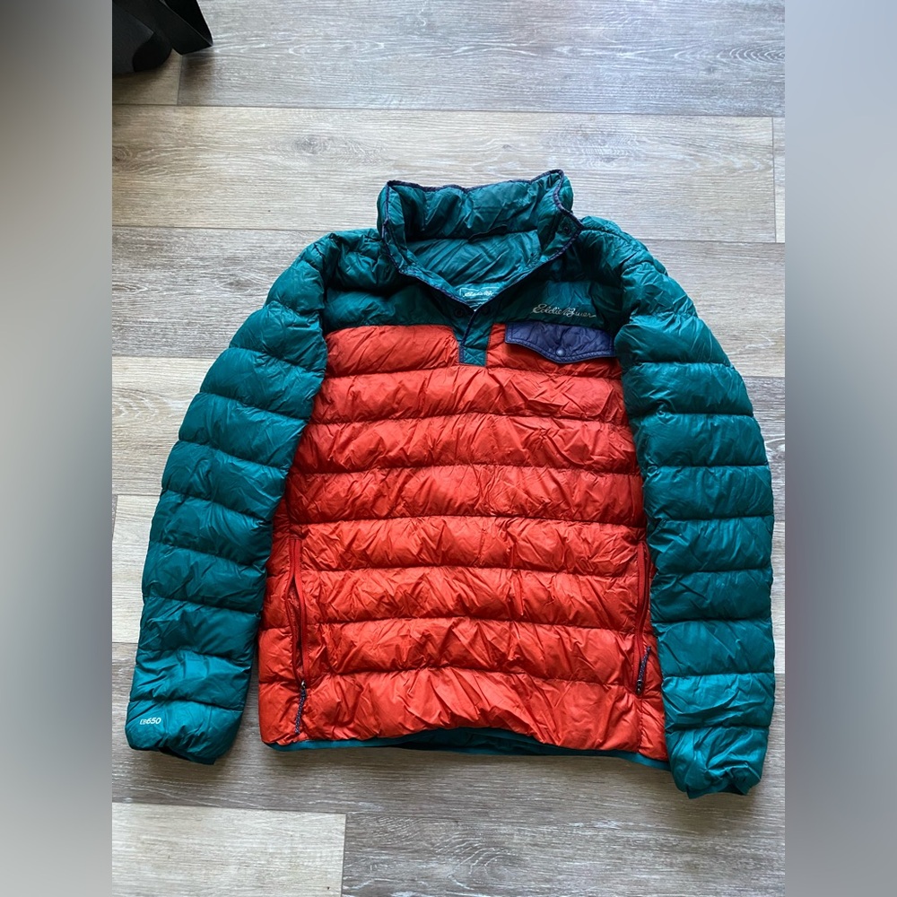 Eddie Bauer Men’s Pullover Down Jacket